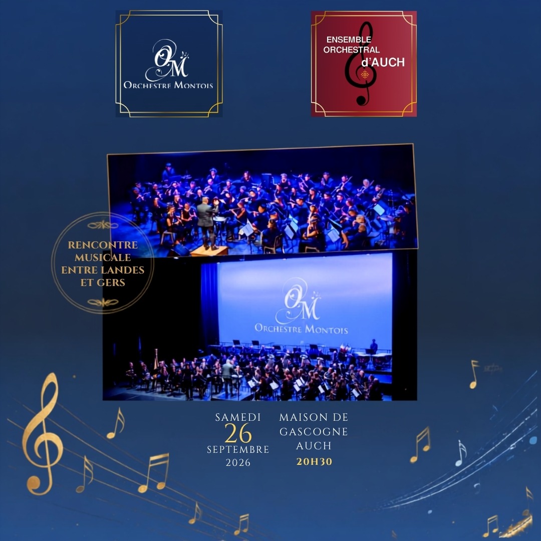 Concert Ensemble Orchestral d’Auch et Orchestre Montois